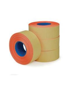 Office Depot Brand 1-Line Price-Marking Labels, Red, 1,200 Labels Per Roll, Pack Of 4 Rolls