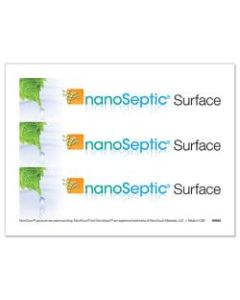 Nanoseptic Door Handle Wraps, 3in x 4in, Set Of 25 Wraps