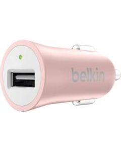 Belkin MIXIT Metallic Car Charger, Rose Gold