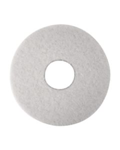 Niagara Polishing Floor Pads, 4100N , 14in, White, Pack Of 5