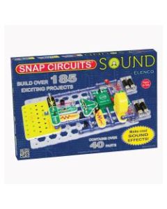 Elenco Electronics Snap Circuits Sound Kit, 13 /14inH x 20inW x 19 1/2inD, Grades 3-12