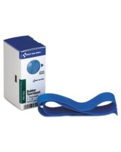 First Aid Only Rubber Tourniquet Refill For SmartCompliance General Business Cabinets, 1in x 18in, Blue