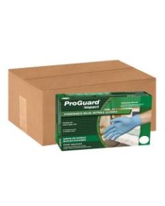 ProGuard General Purpose Disposable Nitrile Gloves, Medium, Blue, 100 Per Box, Case Of 10 Boxes