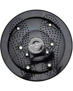 Mind Reader Ab Twisting Disc, 1-1/4in x 9-3/4in, Black