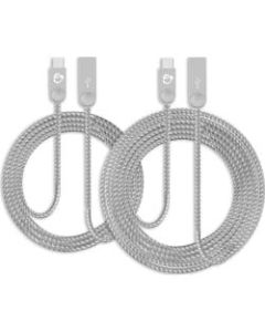 SIIG Sync/Charge USB Data Transfer Cable - USB Data Transfer Cable for Smartphone, Tablet, Notebook - First End: 1 x Type A Male USB - Second End: 1 x Type C Male USB - 480 Mbit/s - Nickel Plated Connector