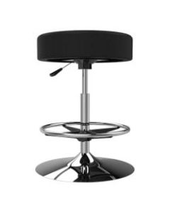 Marco Group Cushioned Swivel Stool, Ebony Black