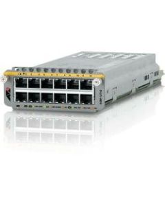 Allied Telesis AT-XEM-12TV2 Expansion Module - For Data Networking - 12 x RJ-45 10/100/1000Base-T LAN1