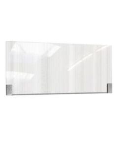 Rosseto Serving Solutions Workstation/Booth Divider, 20in x 28in, Clear