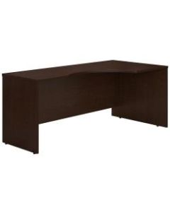 Bush Business Furniture Components Corner Desk Right Handed 72inW, Mocha Cherry, Standard Delivery