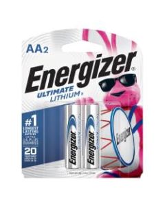 Energizer Photo Ultimate AA Lithium Batteries, Pack Of 2