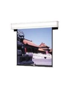 Da-Lite Advantage Deluxe Electrol Wide Format - Projection screen - in-ceiling mountable - motorized - 120 V - 130in (129.9 in) - 16:10 - High Contrast Matte White - white powder coat - with Integrated screen control SCB-100