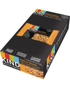KIND Oats & Honey With Toasted Coconut Grains Bars, 1.20 Oz, Box Of 12