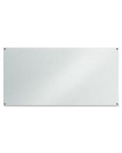 Lorell Glass Unframed Dry-Erase Whiteboard, 36in x 72in, White