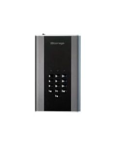 iStorage diskAshur DT2 - Hard drive - encrypted - 12 TB - external (portable) - USB 3.1 - FIPS 197, 256-bit SHA, 256-bit AES-XTS - TAA Compliant