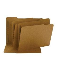 Smead 2-Ply Folders, 1/3 Cut, Letter Size, Kraft, Pack Of 50