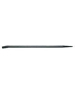 Aligning Pry Bar, 30 in, 7/8 in Stock, Straight Chisel/Straight Tapered Point