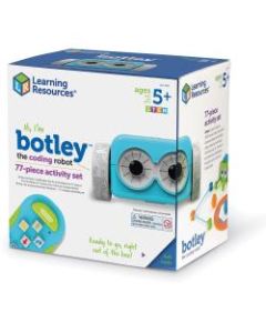 Learning Resources Botley the Coding Robot Activity Set - Theme/Subject: Learning - Skill Learning: STEM, Material Detection, Navigation, Coding, Critical Thinking, Problem Solving, Logic - 5 Year & Up - 77 Pieces - Multi