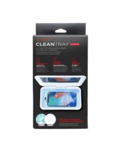 KeySmart CleanTray Charge Wireless Charging UV Light Sterilizer, White