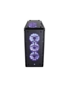 Corsair Crystal Series 570X RGB ATX Mid-Tower Case - Mid-tower - Black - Steel - 4 x Bay - 3 x 4.72in x Fan(s) Installed - Mini ITX, Micro ATX, ATX Motherboard Supported - 24.03 lb - 6 x Fan(s) Supported