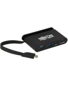 Tripp Lite USB C Hub USB 3.1 Gen 2, 2 USB C & 2 USB-A Ports Charging 10Gbps - USB Type C - External - 4 USB Port(s) - 4 USB 3.1 Port(s) - UASP Support - PC, Mac