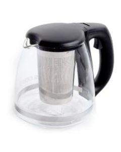 Mr. Coffee Zen Brew Glass Tea Pot, Clear