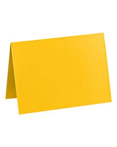 LUX Folded Cards, A6, 4 5/8in x 6 1/4in, Sunflower Yellow, Pack Of 250