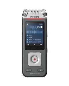 Philips VoiceTracer Audio Recorder - 8 GBmicroSD Supported - 2in LCD - MP3, WAV, WMA - Headphone - 2147 HourspeaceRecording Time - Portable
