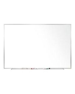 Ghent Magnetic Dry-Erase Whiteboard, 36 1/2in x 48 1/2in, Aluminum Frame With Silver Finish